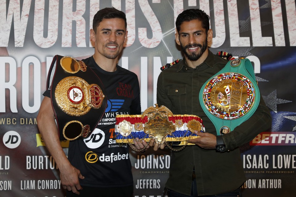 Anthony Crolla is just hours away from a world title defence against Jorge Linares