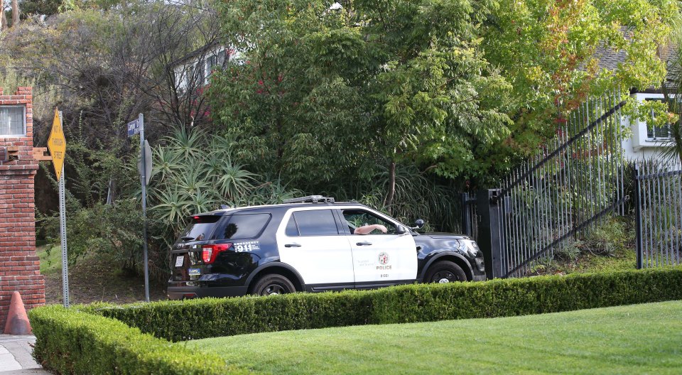 FBI probe . . . police arrive at family mansion amid tense divorce rows