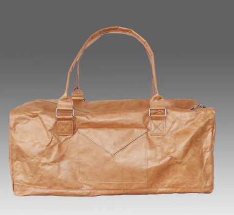 A bag that’s as light as paper yet is waterproof, tear-proof, washable and recyclable. Available with either a brown or pink zip, it is roomy enough to fit all your gym kit and toiletries. It also doubles up as a chic weekend bag that is the right size for aeroplane carry-on luggage