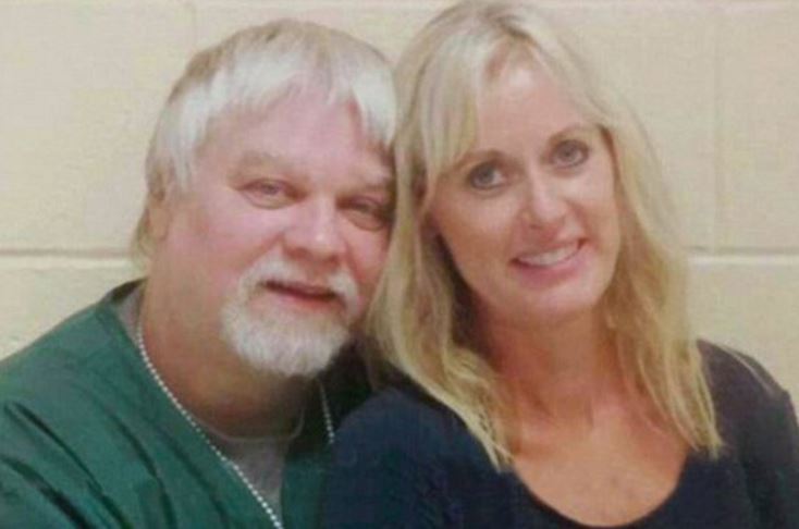 Steven Avery with his bride-to-be Las Vegas legal secretary Lynn Hartmann