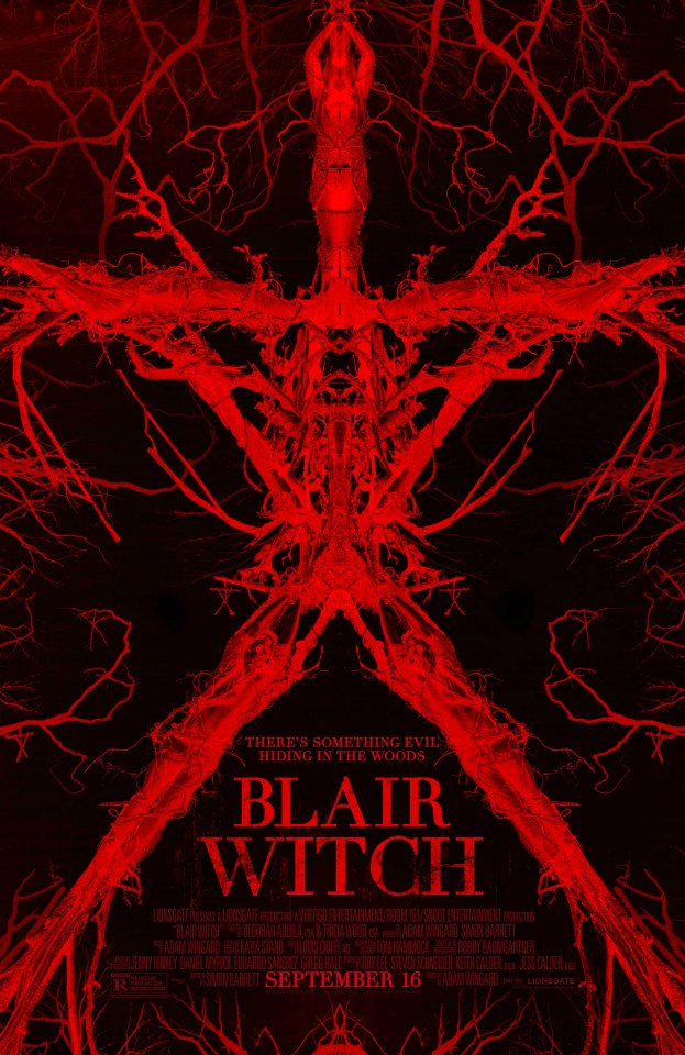  Horror film Blair Witch is out in cinemas now