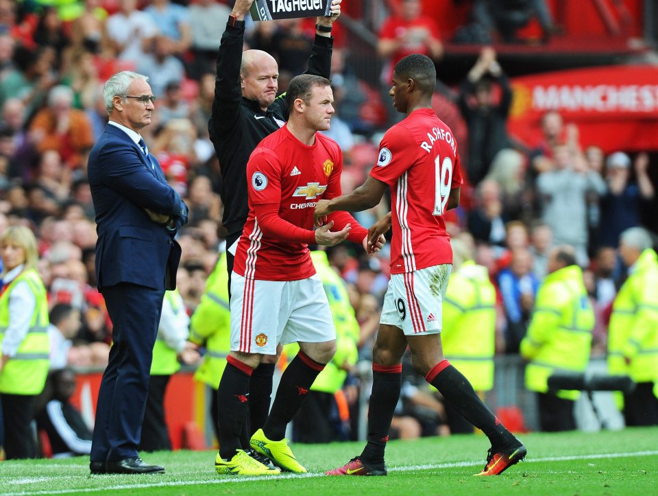  Rashford used to idolise Wayne Rooney when he was a kid