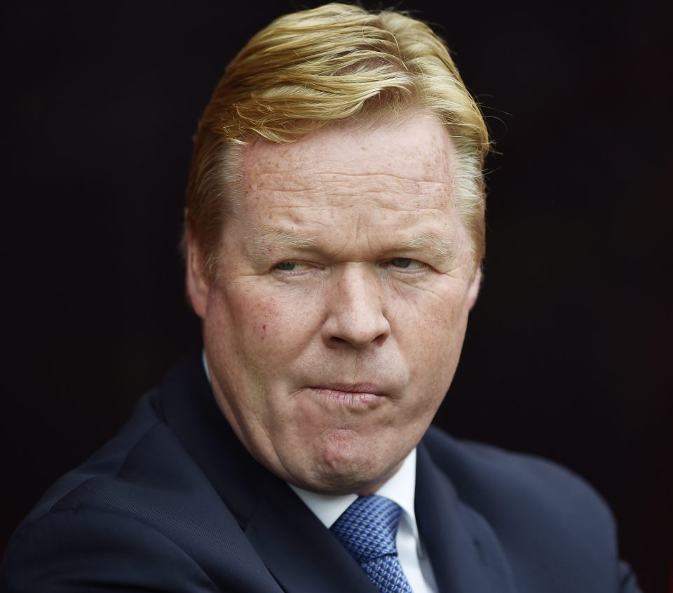  Everton boss Koeman will go up against his old friend this weekend