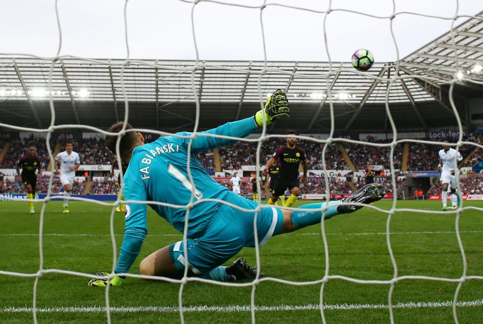 And the Argentine also netted from the spot after Kevin de Bruyne was felled in the box