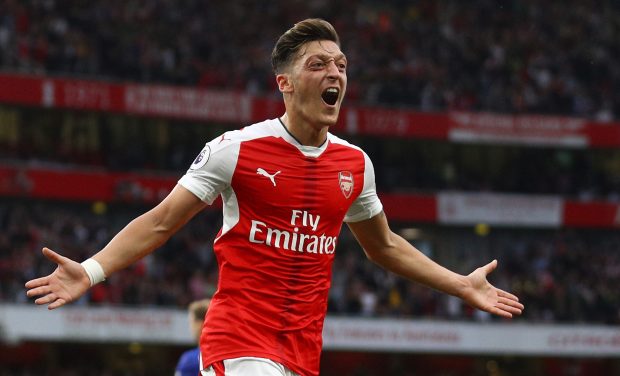 Mesut Ozil is Arsenal's best player on FIFA 17, ahead of Alexis Sanchez and Co