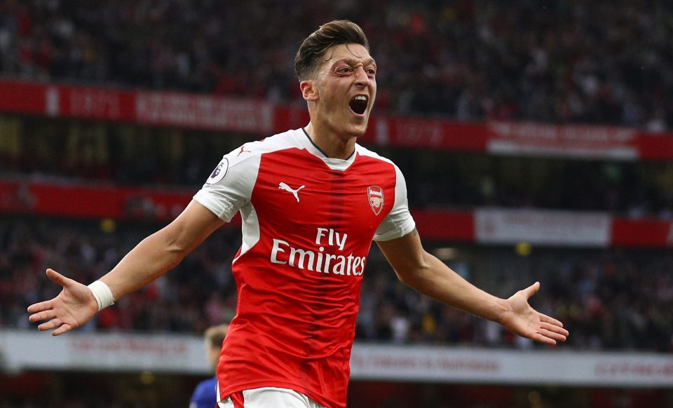  Mesut Ozil is Arsenal's best player on FIFA 17, ahead of Alexis Sanchez and Co