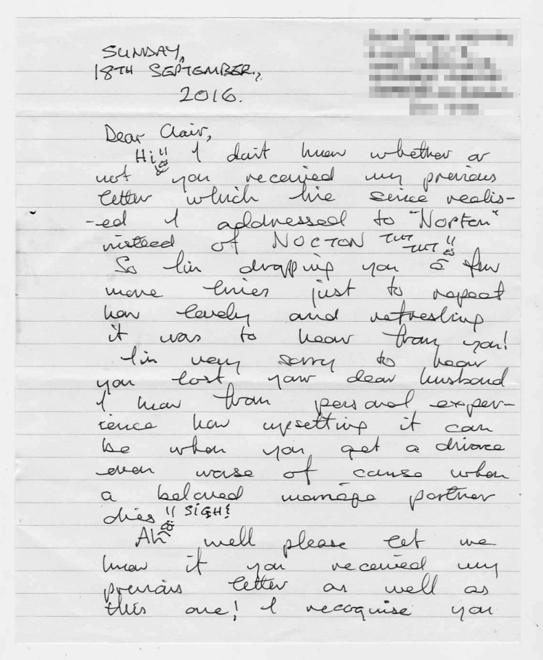  A letter the Yorkshire ripper wrote to a friend in which he boasted of the luxuries he had access to in HMP Frankland and its ‘kind’ inmates