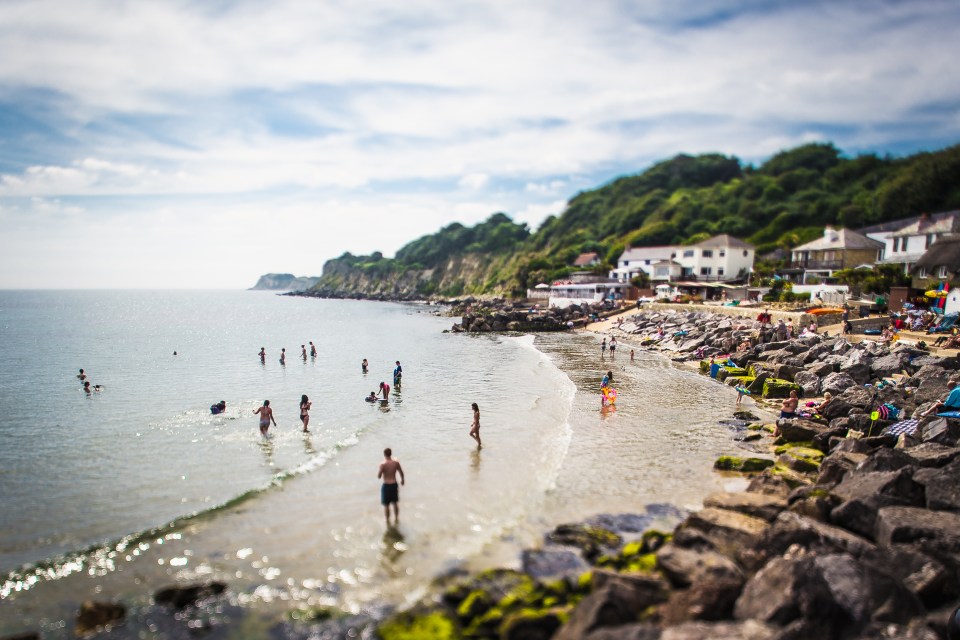  The Isle of Wight's beaches attract hundreds of thousands of Brits every year