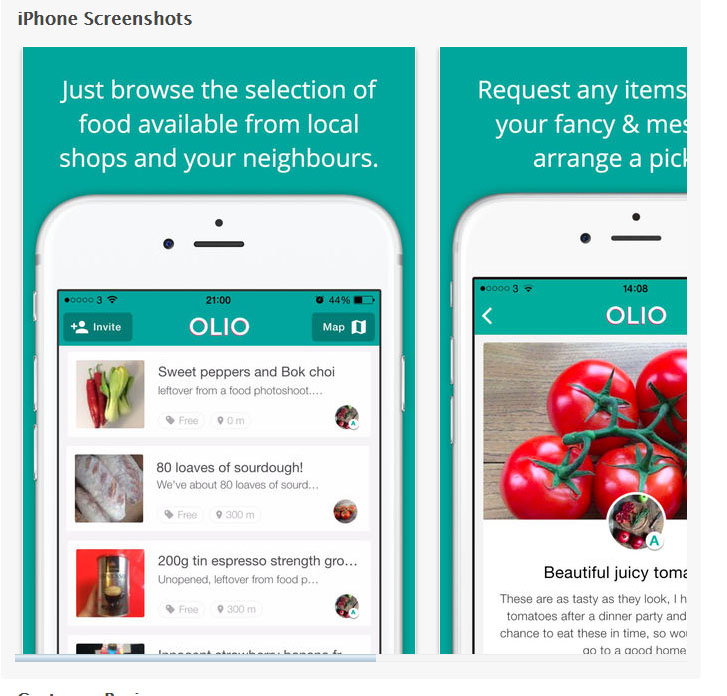 The new food sharing app is aiming to cut back on waste