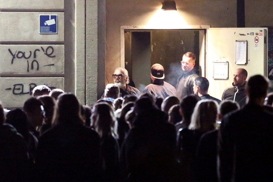 The infamous doormen at Berghain Club