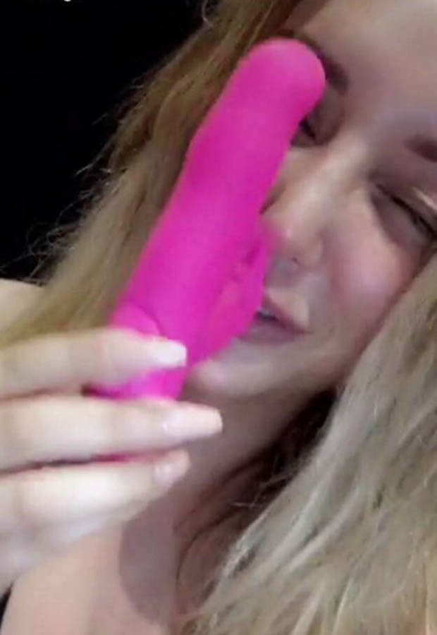 Charlotte Crosby teases fans with X-rated video playing with sex toys at Ann Summers party