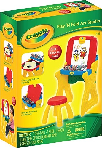  We heart art . . . Crayola Play 'N' Fold Art Studio £26, Morrisons