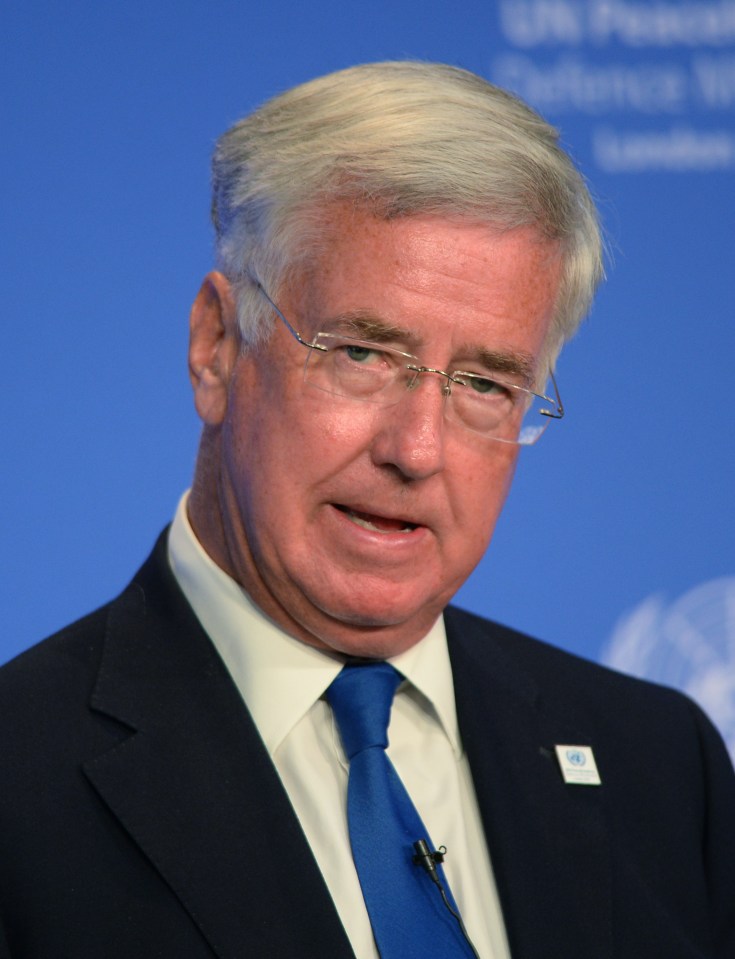 Defence Secretary Sir Michael Fallon vowed to block the creation of an EU army 