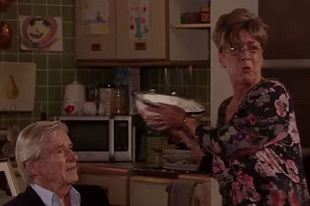  Deirdre threw a wobbly when her trifle didn't set