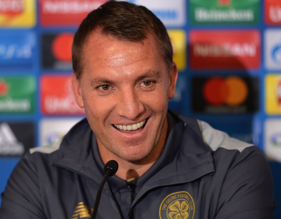 Celtic manager Brendan Rodgers