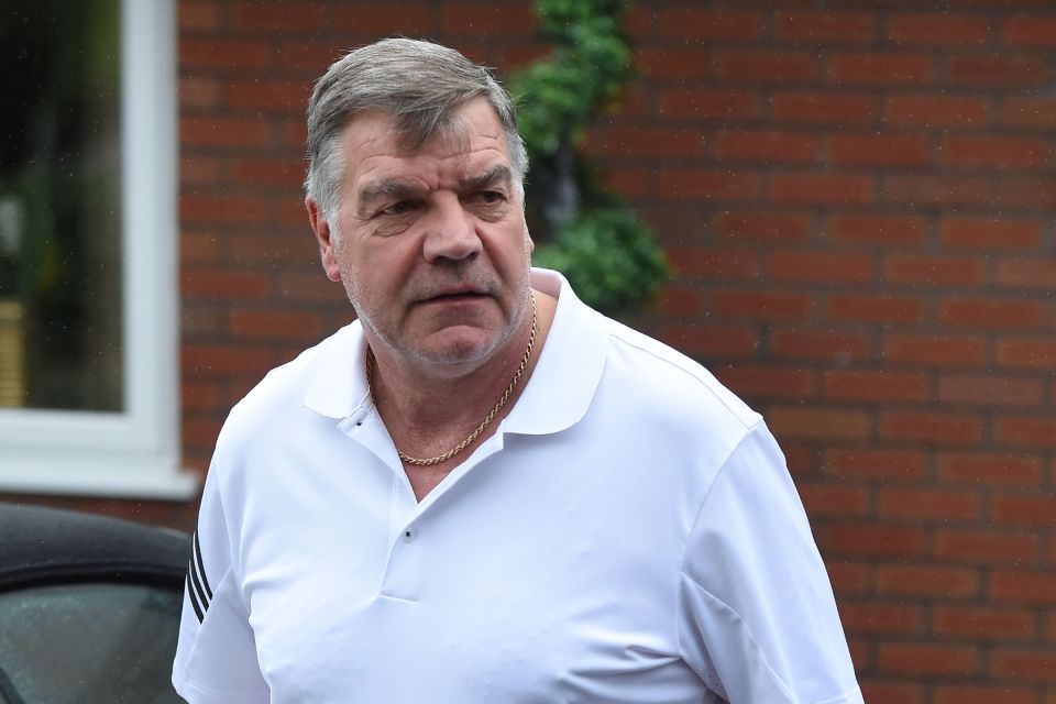  Sam Allardyce left his post as England boss on Tuesday