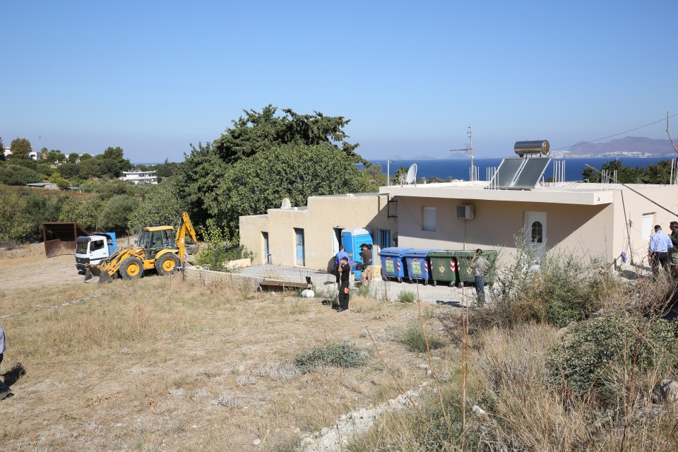 House where Ben Needham disappeared.