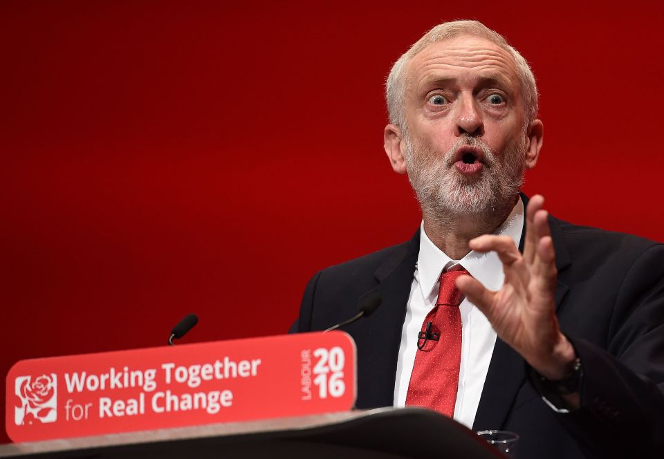 Loony leftie . . . Jeremy Corbyn allies say he would not support Royals