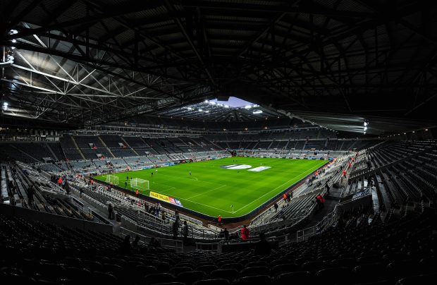 Newcastle's St James' Park is a cauldron of atmosphere - and obviously it's a positive one when the team is winning