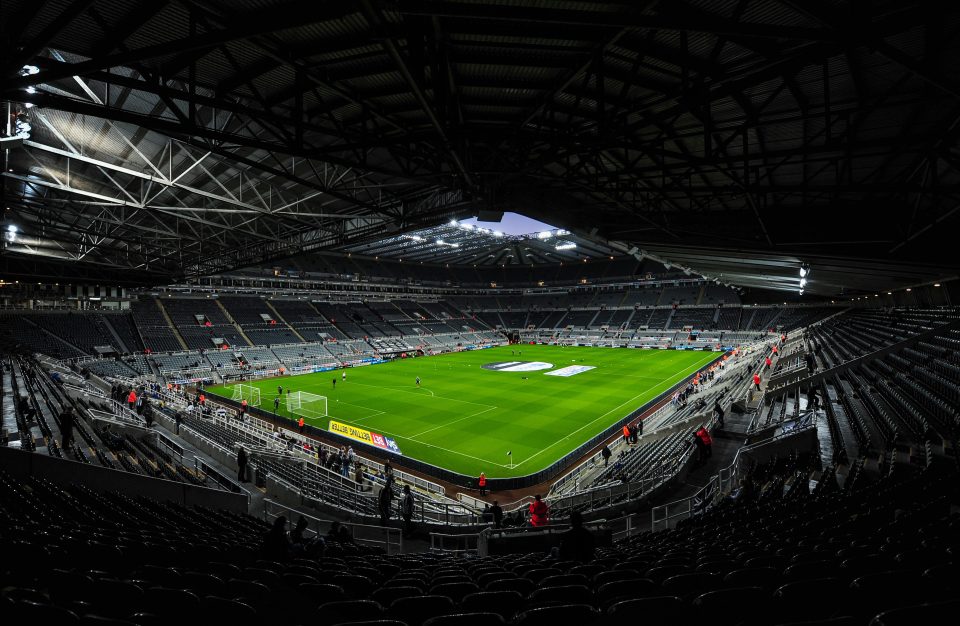 Newcastle's St James' Park is a cauldron of atmosphere - and obviously it's a positive one when the team is winning