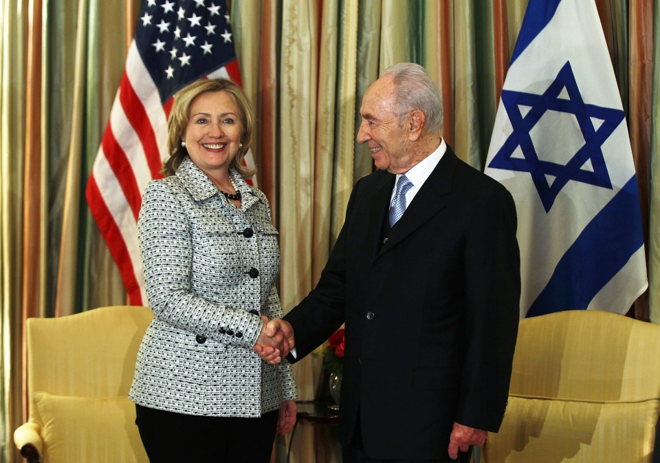 Hillary Clinton will not attend Peres' funeral as she focuses on her campaign to become president