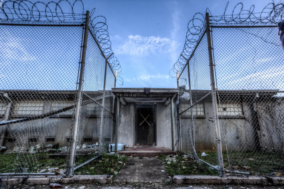  Barbed wire leading to death row