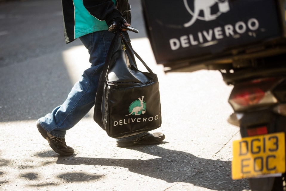 Deliveroo driver