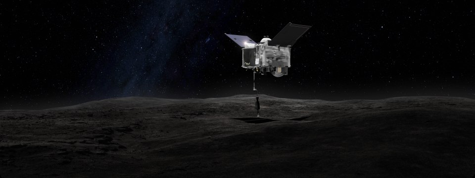 The OSIRIS-REx will capture a sample of asteroid and bring it back to Earth