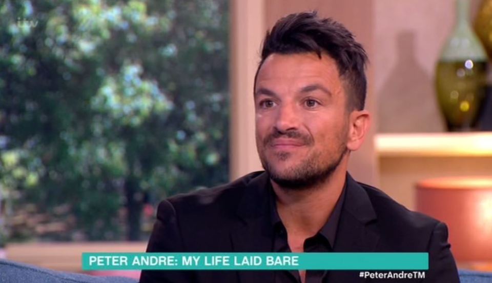  Pete revealed how wife Emily's support had got him through