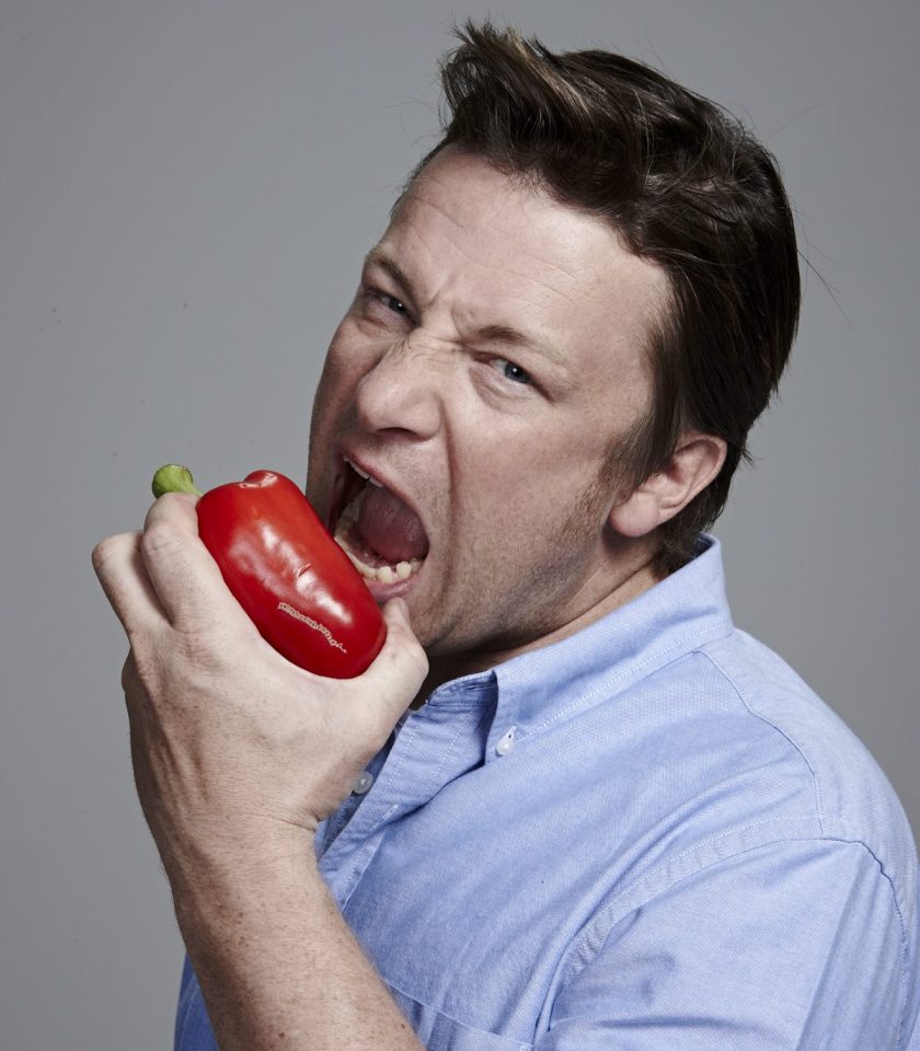  Jamie Oliver isn't afraid of biting off more than he can chew...