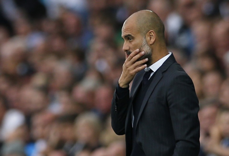 Pep Guardiola will be without Kevin De Bruyne and Vincent Kompany