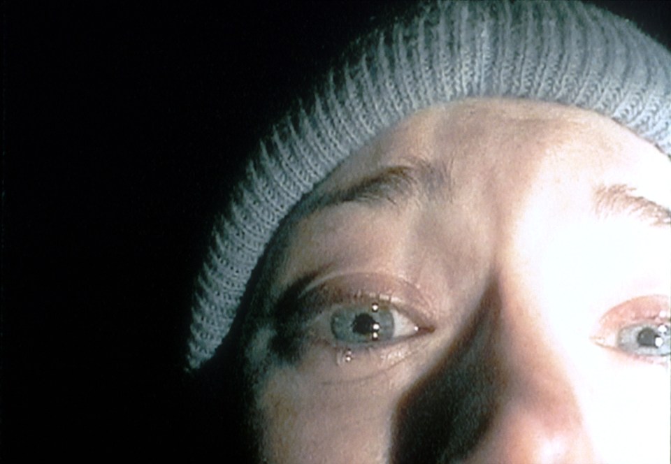  Despite a low budget, The Blair Witch Project horrifies viewers the world over