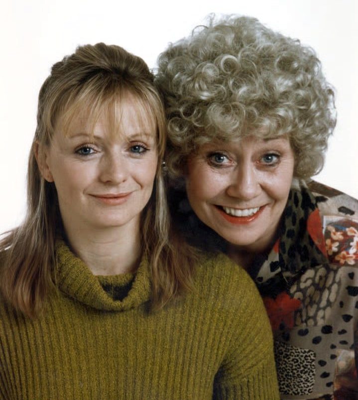  Tracy Brabin and Liz Dawn played Tricia and Vera in Coronation Street