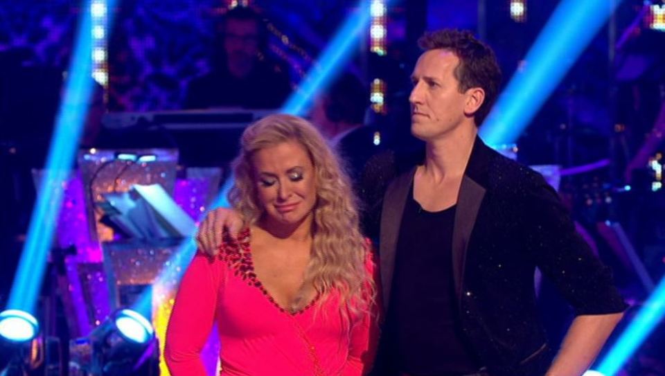  Anastacia burst into tears as soon as the result was revealed