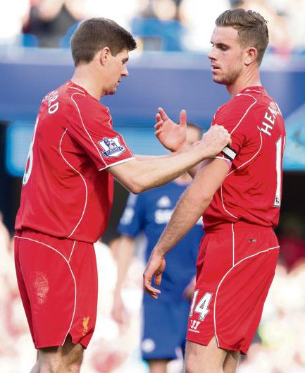 Jordan Henderson has battled hard for the chance to follow Liverpool legend Steven Gerrard as England skipper