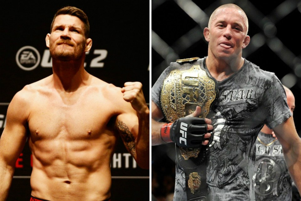 Could it happen? Michael Bisping fancies a bout with Georges St-Pierre at UFC 206 in Toronto