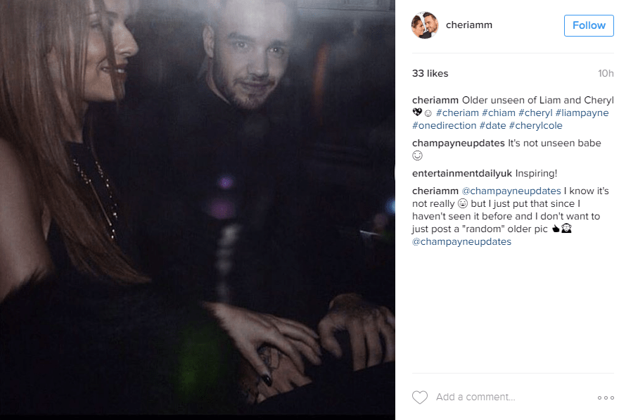 The picture of Cheryl and Liam that has fans in a frenzy