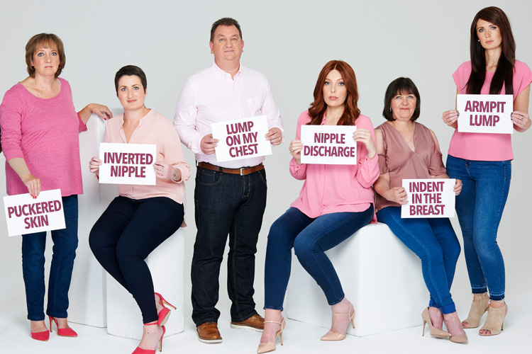  These people each had different symptoms but all later discovered they had breast cancer