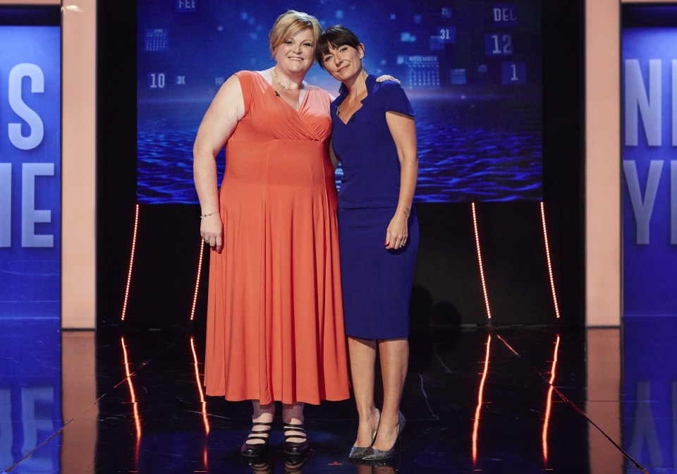  Davina, pictured her with Sarah-Jayne Croft who stars on This Time Next Year, will be on hand to support people as they reach their life goals