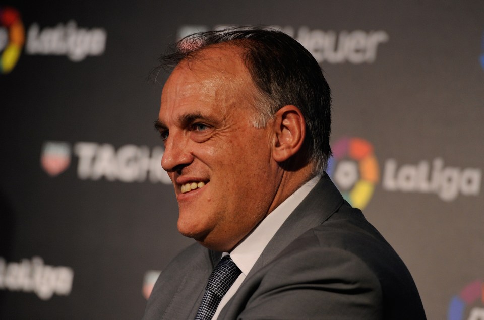  La Liga president, Javier Tebas, defended decision to show clash at 3:15pm UK time