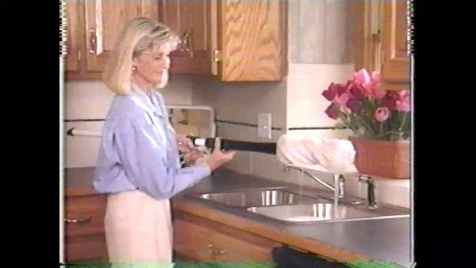 The miracle mop in a 1996 infomercial