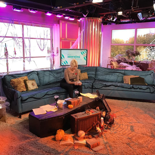  This Morning viewers expressed their concerns for Holly Willoughby after Phillip Schofield this behind the scenes pic