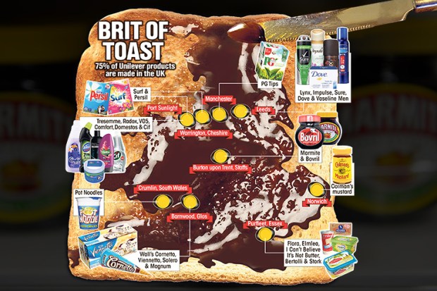 graphic marmite toast