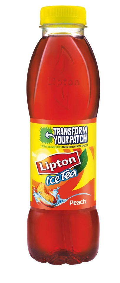  Pop, pop, pop . . . Lipton Ice Tea