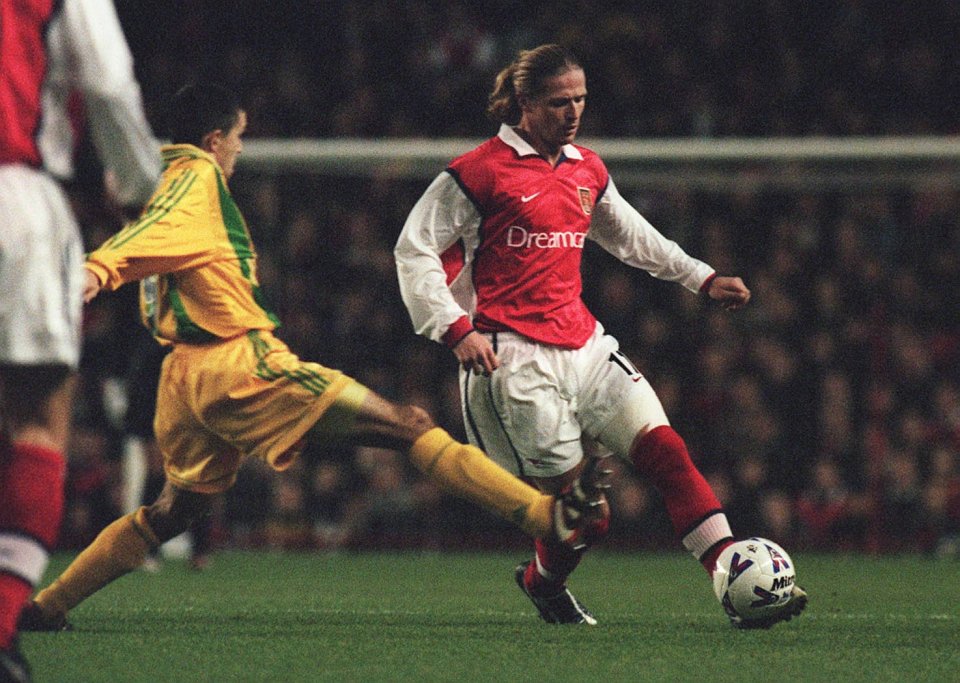 French midfielder Emmanuel Petit played for both Arsenal and Chelsea