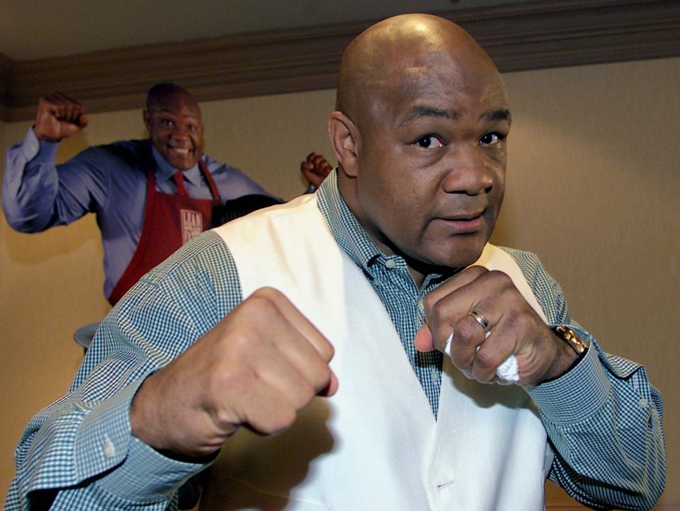  George Foreman is excited at the thought of Anthony Joshua fighting Wladimir Klitschko, but warned the British champion not to get complacent