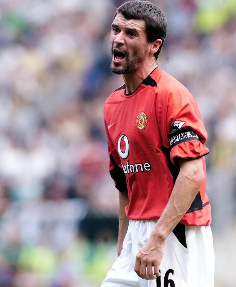 Roy Keane was an ever-present in the Manchester United line-up for over a decade