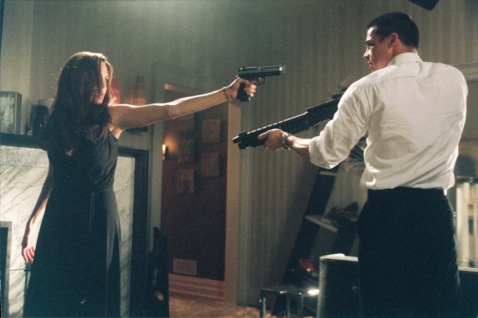  Brad and Angelina fell in love after meeting on the set of Mr and Mrs Smith in 2005