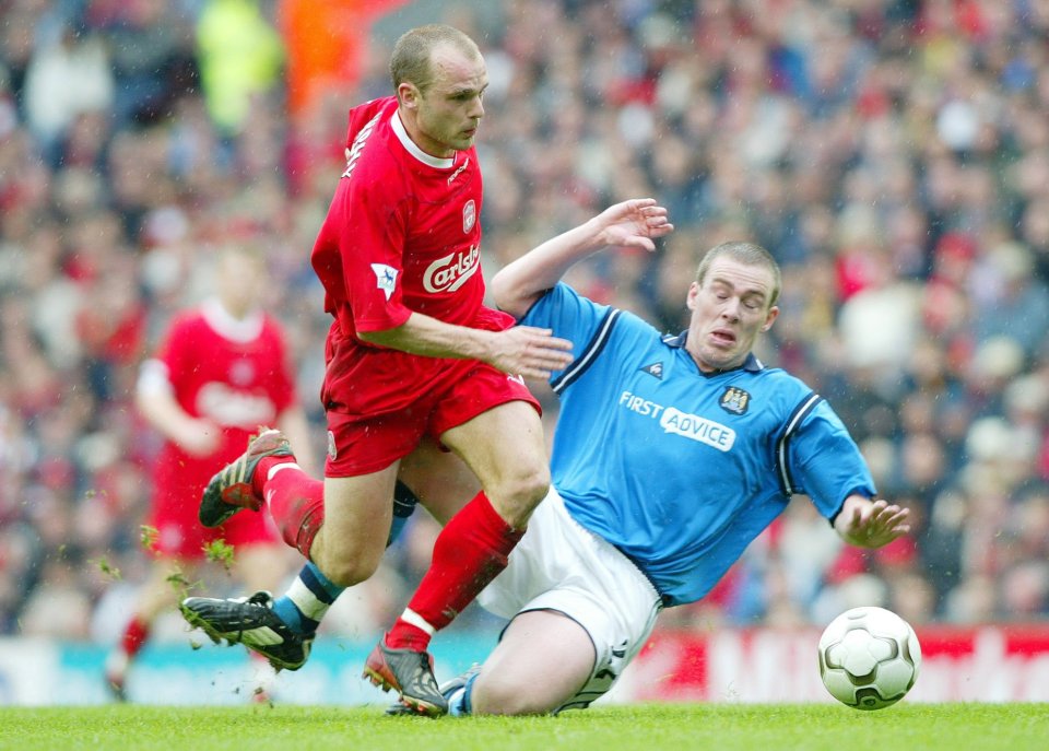  Danny Murphy was a superb player for Liverpool in the early 00s