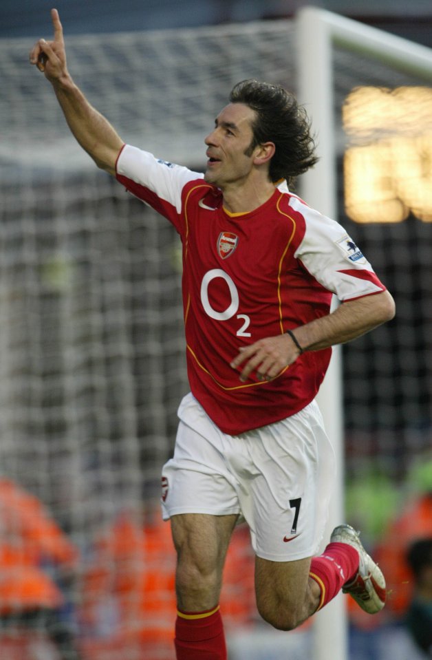 Robert Pires was part of Arsenals Invincibles durng the 2003-04 season